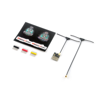 Happymodel ExpressLRS ELRS EPW5 2,4 GHz 5CH PWM RC ontvanger voor vaste vleugel