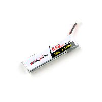 Happymodel Moblite7 Reserveonderdeel 1S 3.8V 650mAh 30C Lipo Lihv batterij PH2.0 Stekker voor FPV Racing RC Drone