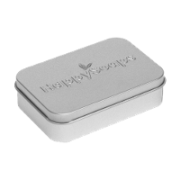 HappySoaps Bewaar  en Reisblikje Rechthoekig