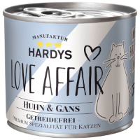 Hardys Love Affair kip en gans natvoer kat (blik) 12 x 200 g