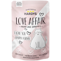 Hardys Love Affair kip met garnalen natvoer kat (zakjes) 24 x 100 g