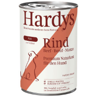 Hardys Pure rund natvoer hond 4 trays (24 x 800 g)