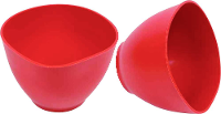 Haromac 38350001 Gipsanerbeker conisch rood, superflexibel Gipsmengbeker