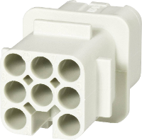 HARTING 09210073131 Businzetstuk Han® D 7 + PE Crimpen 1 stuk(s)