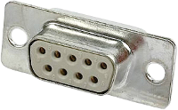 Harting 09672094704 D sub female connector 180 ° Aantal polen: 9 Soldeerkelk 1 stuk(s)