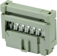 Harting 09185146804 Female connector Rastermaat: 2.54 Mm Aantal rijen: 2 1 stuk(s)