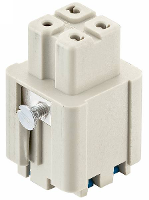 Harting 09200032733 Pin inzetstuk 3 Han Quick Lock 1 stuk(s)