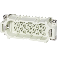 HARTING 09210403001 Pin inzetstuk Han® D 40 + PE Crimpen 1 stuk(s)
