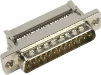 HARTING 09663187500 D sub female connector 180 ° Aantal polen: 25 Snijklem 1 stuk(s)