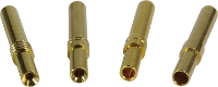 HARTING 09670005676 09 67 000 5676 Krimpcontact AWG (min.): 26 AWG (max.): 22 Koperlegering 1 stuk(s) Piece