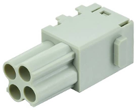 Han domino EE cube, krimp (F.2) 09149042101 HARTING Inhoud: 2 stuk(s) Connectoren