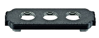 Harting Montagedeksel 19 40 024 9903 Inhoud: 1 stuk(s)