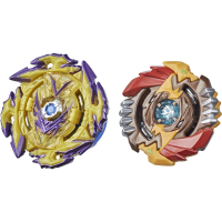 Hasbro Beyblade Burst   Surge Speedstorm Spear Valtryek V6 und Regulus R6 behendigheidsspel