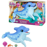 Hasbro furReal   Dazzlin' Dimples mijn speelse dolfijn pluchenspeelgoed