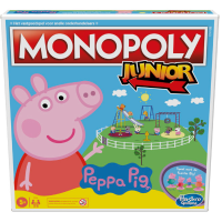 Hasbro Monopoly Junior   Peppa Pig Nederlands, 2   4 spelers, 60 minuten, Vanaf 5 jaar