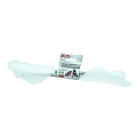 Schoenspanners   1x paar   dames/heren schoenen   wit   kunststof   maat 37 t/m 45