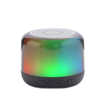 Havit M6 5W Bluetooth 5.0 Luidspreker Draagbare luidspreker Surround HiFi Stereo Subwoofer 600mAh batterij RGB licht TWS