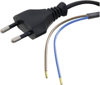 HAWA 1008205 Aansluitkabel Stroom Zwart 2.00 M
