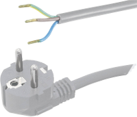 HAWA 1008223 Aansluitkabel Stroom Grijs 1.50 M