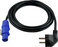 HAWA R7026 Aansluitkabel Stroom Zwart 5.00 M
