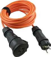 HAWA R7033 Stroom Verlengkabel 16 A Oranje 20.00 M H07BQ F 3G 1,5 mm²