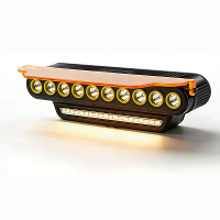 HAWEIWIND 1000LM Fietsverlichting met Stofdichte Lampenkap Waterdichte Type C Oplading 7 Verlichtingsmodi Fiets Voorlamp