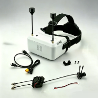 Hawkeye HD FPV Video Transmissiesysteem 1280*720 DVR OSD FPV bril met 720p 60fps lage latentie VTX 1/2.8