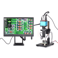 HAYEAR 14 miljoen pixels Volledig HD Kleurenscherm Digitale vergrootglas Microscoop 1 / 2,3 inch Electron Digitale micro