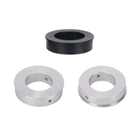 Microscoop Monoculair Lens Ring Adapter Aluminium 28mm 40mm 50mm Binnenkop diameter Grijze Lichtgewicht Industriële Micr
