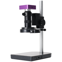 HAYEAR Nieuw Model 51MP HDMI Compatibele USB Digitale Microscoop Camera + Mini Stand + 56 LED Verlichting Lamp Voor Sier