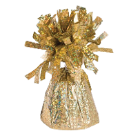 Haza Ballon gewichtjes   goud   170 gram   gewichtjes voor helium ballontrosjes