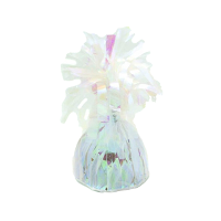 Haza Ballon gewichtjes   parelmoer   170 gram   gewichtjes voor helium ballontrosjes