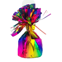 Haza Ballon gewichtjes   regenboog kleuren   170 gram   gewichtjes voor helium ballontrosjes