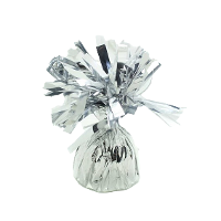 Haza Ballon gewichtjes   zilver   170 gram   gewichtjes voor helium ballontrosjes