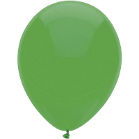 Ballonnen   groen   verjaardag/thema feest   100x stuks   29 cm