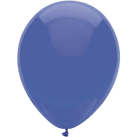 Ballonnen   marine blauw   verjaardag/thema feest   100x stuks   29 cm