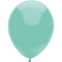 Ballonnen   mintgroen   verjaardag/thema feest   100x stuks   29 cm