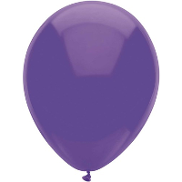 Ballonnen   paars   verjaardag/thema feest   100x stuks   29 cm