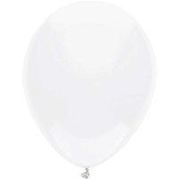 Ballonnen   wit   verjaardag/thema feest   100x stuks   29 cm