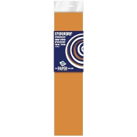 Crepe papier platte vellen   oranje   250 x 50 cm   Knutselen met papier   Knutselspullen