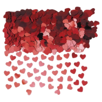 Rode hartjes   confetti   glimmend   valentijn   versiering