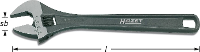 Hazet 279 4 Engelse sleutel Sleutelbreedte (metrisch) 13 mm