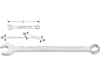 Hazet 600N 9 600N Ring steeksleutel Sleutelbreedte (metrisch) 9 mm