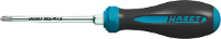 Hazet 802 PH3 802 PH3 Werkplaats Kruiskop schroevendraaier PH 3 Koplengte: 150 mm DIN ISO 8764 1, DIN ISO 8764 2