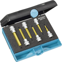 Hazet 8801/6 Dopsleutel bitinzetset 3/8 (10 mm) 6 delig