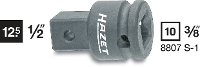 Hazet 8807S 1 Dopsleuteladapter 1/2 inch Aandrijving 3/8 (10 mm) 35.5 Mm 1 stuk(s)