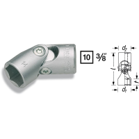 Hazet 880G 15 880G 15 Kniegewrichtsleutelinzet 3/8 (10 mm)