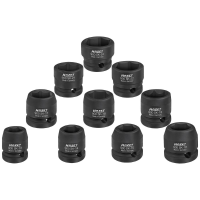 Hazet 900SK/10 Dopsleutelinzetset Vierkant, 1/2 (12.5 Mm) 10 delig