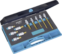Hazet 990/10 Dopsleutelinzetset 1/2 (12.5 Mm) 10 delig