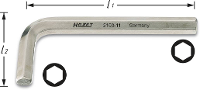 Hazet HAZET 2100 02 Inbus Haakse schroevendraaier 2 mm